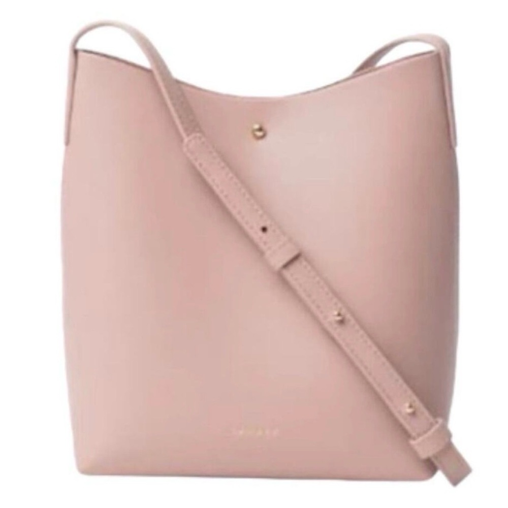 Samara Pink Leather Shoulder Bag